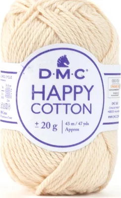 Image de DMC Happy Coton - fil doux 100 % coton, 392, (couleur 800)