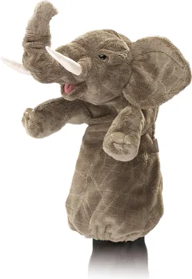 Produktbild von Folkmanis Elefant Handpuppe 30 cm
