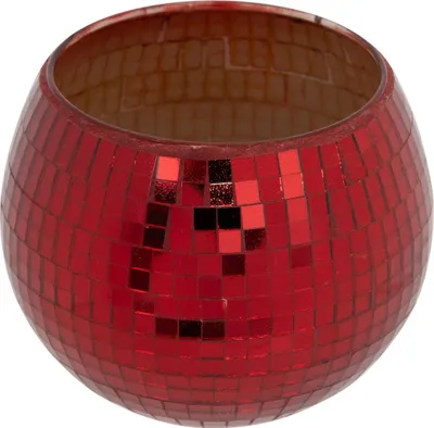Produktbild von Windlicht discokugel d.10cm glas sortiert - Feeric Lights & Christmas