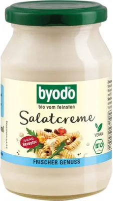 Produktbild von VEGETARISCHE SALATCREME GLUTENFREI  250 ml - BYODO BYODO