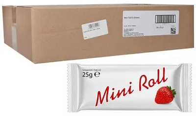 Produktbild von Seghers Mini Roll Erdbeere 80x25g