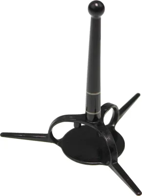 A black product accessory on a white background.