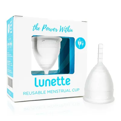 Obrázek produktu pro Menstruační čepice - čirá 1