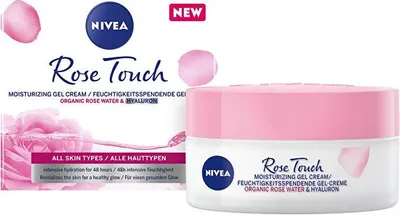 Produktbild von Nivea Rose Touch Moisturizing Gel-Cream 50ml