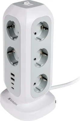 Zdjęcie produktu dla Verbatim EU Power Tower EUPT-01 11xAC