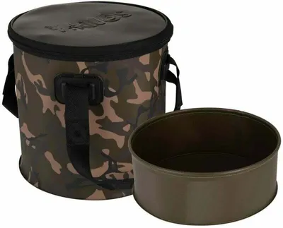 Produktbild von Fox Aquos Camolite Bucket and Insert 12L 29x28cm - Futtereimer