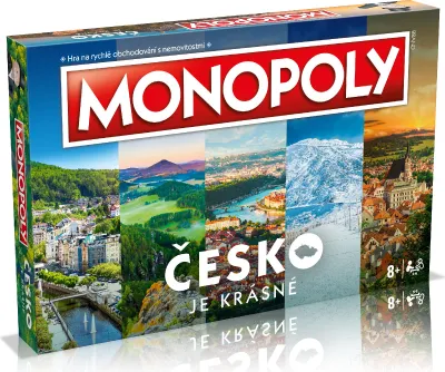 Produktbild von Monopoly Brettspiel Tschechien Edition, tschechische Sprache