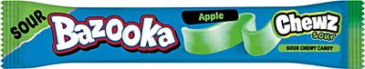 Produktbild von Bazooka Chewz Sour Bar Apple (Karton mit 60)