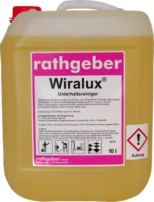 Produktbild von Unterhaltsreiniger 'Wiralux©' 10,0 L PE-Kanister