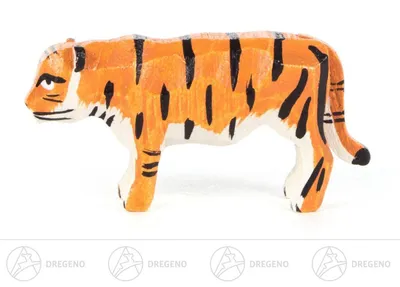 Immagine prodotto di Portachiavi a forma di tigre, altezza circa 2,5 cm. NUOVO