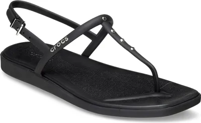 Produktbild von Crocs Miami Studded Thong Sandalen Schwarz EU 37-38 Frau Schwarz EU 37-38