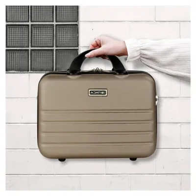 Produktbild von Kosmetikkoffer Hartschale Groß, Beautycase Damen, Trolley & Handgepäck Koffer: Beauty Case Hartschale, Kosmetik Koffer, Kosmetiktasche Groß - Ideal für Reisen!