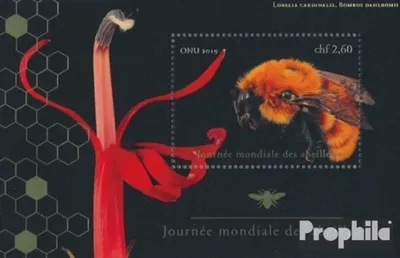 Produktbild von Briefmarken UNO - Genf 2019 Mi Block54 (kompl.Ausg.) postfrisch Weltbienentag
