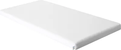 Obrázok produktu pre Biele prestieradlo STANDARD do detskej postieľky Prestieradlo do detskej postieľky 120x60 cm pre postele s hrúbkou 6 cm