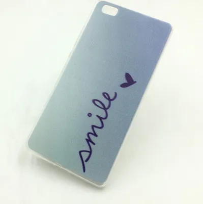 Produktbild von Handyhülle Schutzhülle für Huawei P8 Lite Case Cover Bumper Etuis Silikon Blau