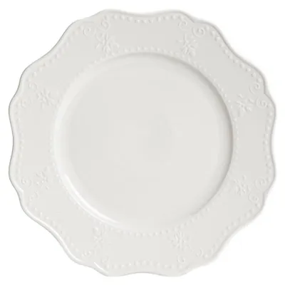Zdjęcie produktu dla HOMLA Talerz VISTAL obiadowy biały 26,5 cm