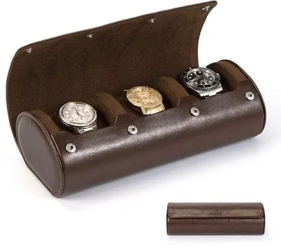 Produktbild von Uhrenbox Organizer 3 Fächer braun
