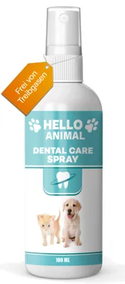 Produktbild von Hello Animal® – Dental Spray - für Hunde und Katzen – Zahnsteinspray für Hunde – Zahnstein selbst entfernen – Zahnspray für Hunde gegen Mundgeruch