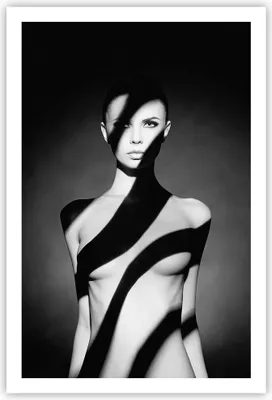 Produktbild von Poster - Poster ohne Rahmen - Nackt Frau Fotografie - 61x91,5 cm - Wand Bild - Wanddeko - Wandbilder - Kunstposter - Wandposter - Bilder - Kunstdruck - Wanddekoration - Wandbild - P2XPA61x91-4221