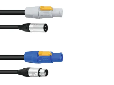 Image de PSSO Kombikabel DMX PowerCon/XLR 5m (30227801)