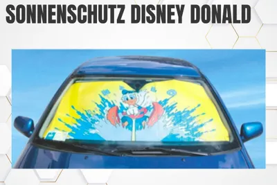 Immagine prodotto di Parabrezza Disney, protezione solare per il parabrezza, copertura del parabrezza 150cm x 60cm