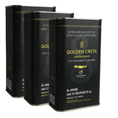 Produktbild von Kreta Olivenöl nativ extra, kreta öl - frische griechisches Olivenoel Creta 3x1 Liter