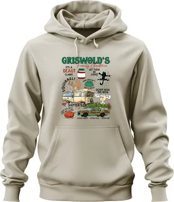 Obrázok produktu pre Griswolds Family Christmas Beautiful Christmas Quotes - Christmas Xmas Uni mikina s kapucňou, Nature, S