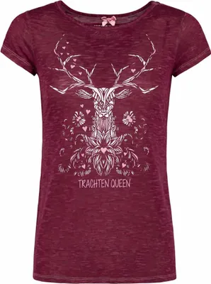 Produktbild von Trachtenshirt Muncie weinrot XS