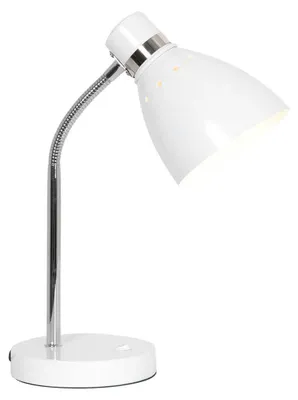 Zdjęcie produktu dla Lampa stołowa - biały - Spring - tworzywo sztuczne metal - Ø 14cm - E27 - 3391W - Steinhauer