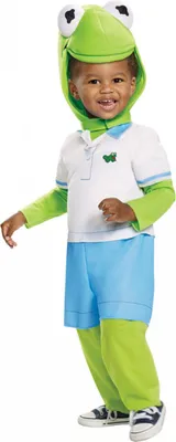 Produktbild von Kermit Kostüm für Kinder - die Muppet Show Größe: S
