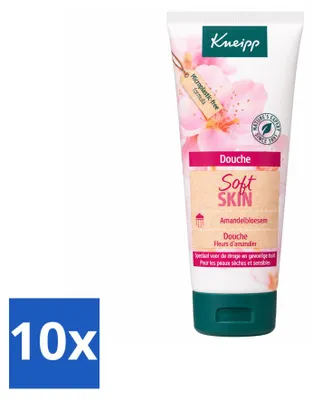 Obrázok produktu pre 10 kusov gélu na sprchovanie Kneipp s mandľovým kvetom – 75 ml – výhodný balík
