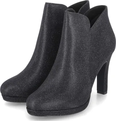 Zdjęcie produktu dla Tamaris damskie buty za kostkę czarny brokat