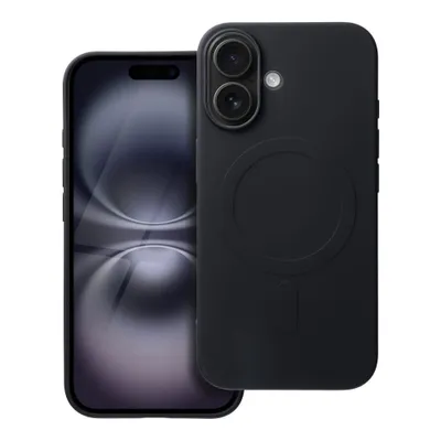 Image de Case passend für iPhone 16 Silicone Mag Cover kompatibel mit MagSafe (big hole) black