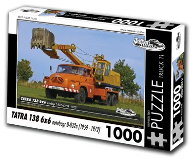 Immagine prodotto di Puzzle TRUCK 11 - Tatra 138 6x6 autobagr D-032a (1959 - 1972) 1000 pezzi