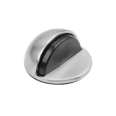 Zdjęcie produktu dla Ogranicznik drzwi, Ø 45 x 25 mm, samoprzylepny, niklowany