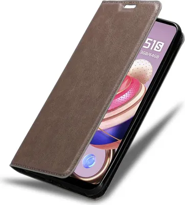 Zdjęcie produktu dla Cadorabo DE-144400, LG, LG K51S, Brązowy