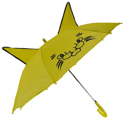 Produktbild von Regenschirm für Kinder Ø 90 cm mit Ohren und automatischer Öffnung
