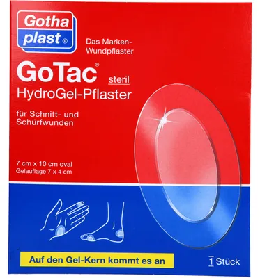 Obrázek produktu pro GoTac HydroGel náplast 10cmx7cm sterilní, 1 ks PFL