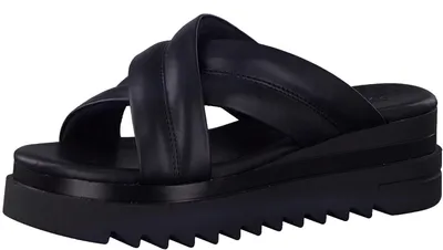 Produktbild von MARCO TOZZI Damen Pantolette, Keilabsatz, weiches FEEL ME Fußbett, ideal für Bus