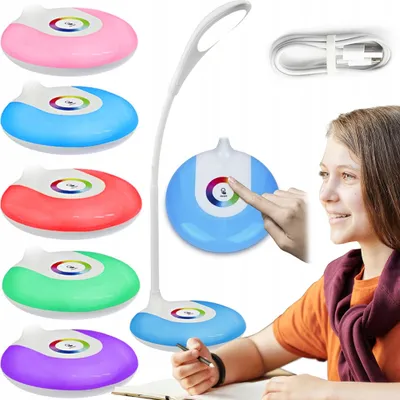 Zdjęcie produktu dla Lampka Biurkowa Rgb 256 Mała T003