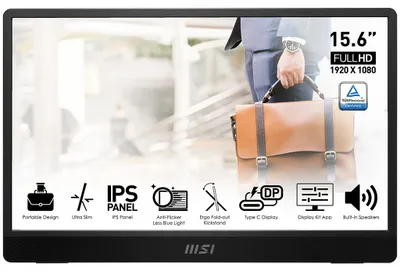 Immagine prodotto di MSI PRO MP161DE - Monitor LCD - Full HD (1080p) - 40,6 cm (16")