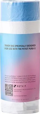 Zdjęcie produktu dla Worek na odchody dla kota Petkit do Pura X, Pura Max, 1 rolka