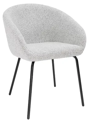 Produktbild von Kick Collection Esszimmerstuhl Brent - Grau - Textur Stoff - Erhältlich in vielen Farben