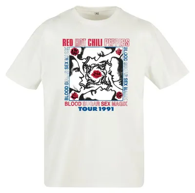 Imagen del producto de Mister Tee - Camiseta para hombre "Tour 1991" (TN2529) (Talla 5XL) (Blanca)