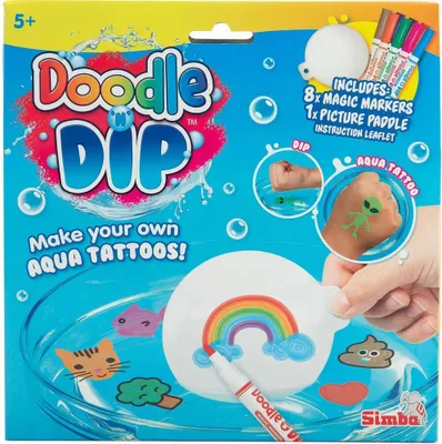Produktbild von Simba Spielzeug Spielwelt Aqua Tattoos Doodle N Dip 105953088