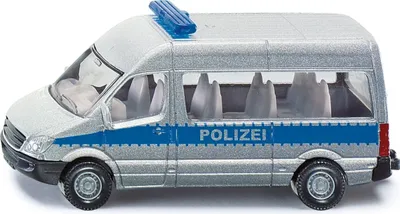 Produktbild von Zabawkowy autobus policyjny Siku wykonany z metalu i plastiku