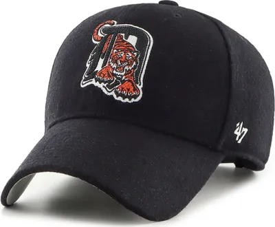 Produktbild von 47 Brand Curved Strapback Cap - MELTON Detroit Tigers Retro