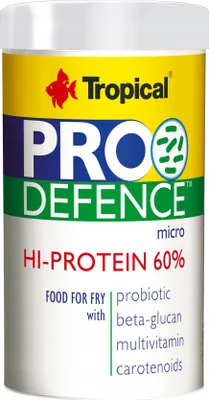 Obrázek produktu pro TROPICAL Pro Defence micro 100ml/60g krmivo v podobě prášku s probiotiky pro potěr, 6968013