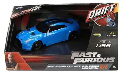 Zdjęcie produktu dla Jada RC F&F Drift Nissan GTR 2009 1:24