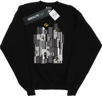 Produktbild von Disney - "The Incredibles" Sweatshirt für Damen BI32068 (S) (Schwarz)